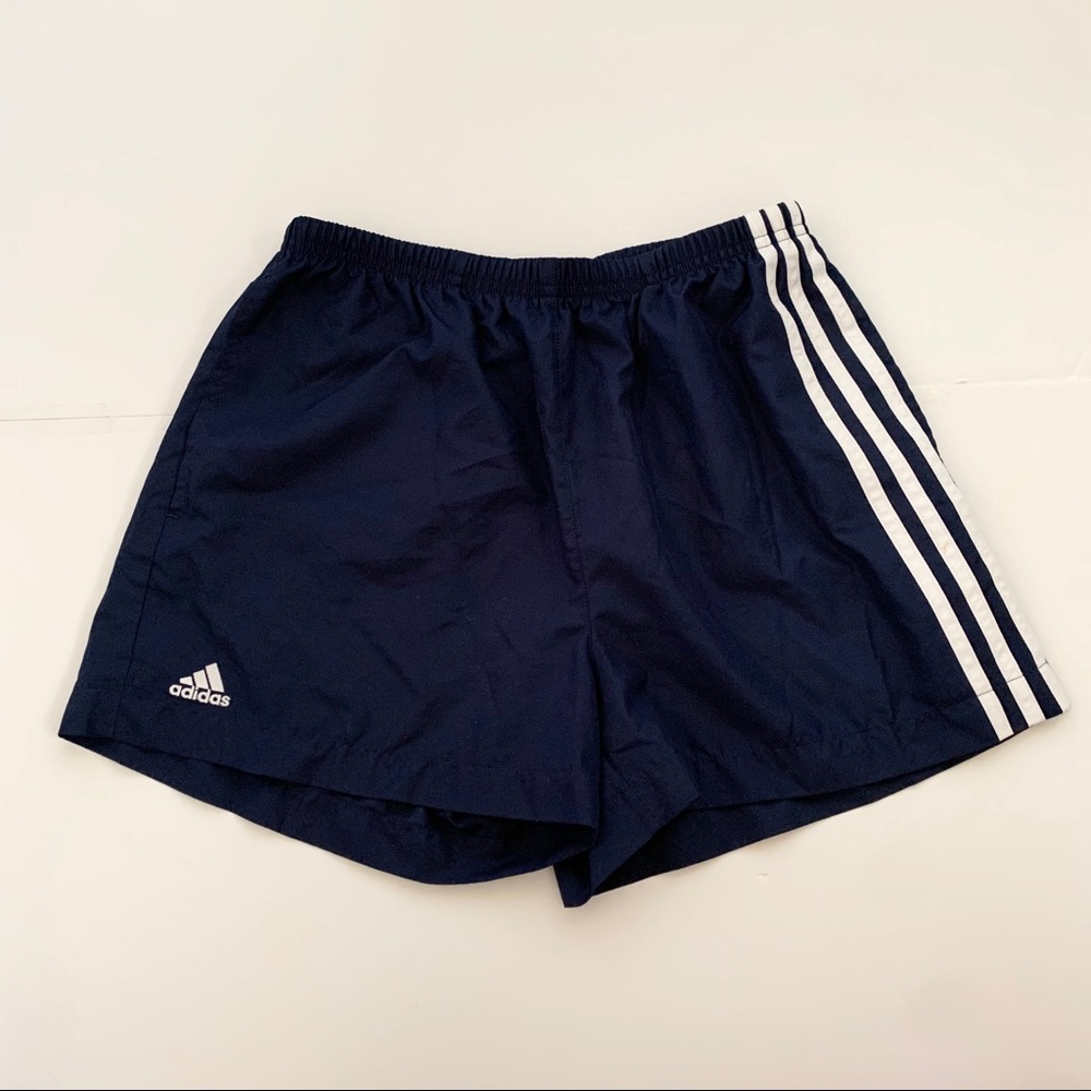 Adidas Navy blue athletic shorts small